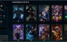 Conta Diamante 2 - 294 skins