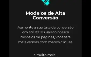 +1.000 Páginas de vendas de Alta conversão!