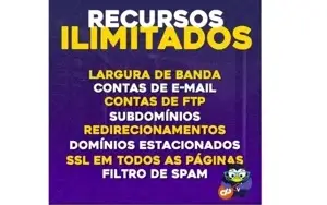 60gb Ssd Hospedagem De Site Cpanel Tráfego Ilimitado