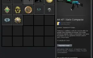 Conta Cs2 Prime + 8K Pontos Premier + 5 Medalhas + 1000 Hrs