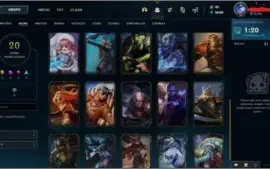 Conta lvl 25
