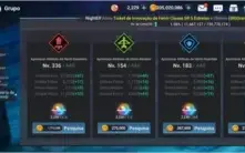 Conta Grand Chase MOBILE FULL CHARS CHASER| LV135 |1.3K Dano