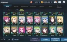 Conta Grand Chase MOBILE FULL CHARS CHASER| LV135 |1.3K Dano