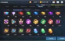 Conta Grand Chase MOBILE FULL CHARS CHASER| LV135 |1.3K Dano