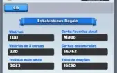 CONTA CLASH ROYALE COM EMAIL: lvl 10 - Arena 9 - 600 gemas