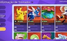 Conta Pokémon Unite + Pokémon Go brinde