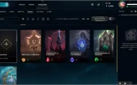 Conta de League of Legends (S7: Diamante 1, ex Mestre)