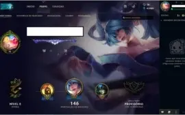 Conta de League of Legends (S7: Diamante 1, ex Mestre)
