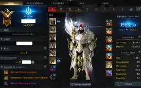 Conta Lost Ark - Main Zerker +20 100% Quality - Striker +20