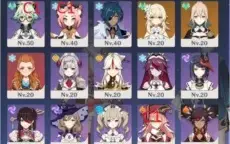 YOIMIYA, DILUC E JEAN + 4 ESTRELAS