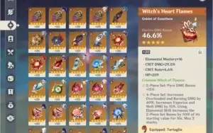 GENSHIN AR 56 WHALE — 15 5*: Ganyu, Xiao, Zhongli, Baal
