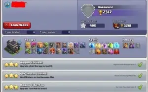 CLASH OF CLANS CV 9  Semi Full