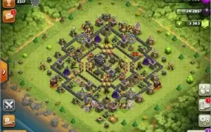 CLASH OF CLANS CV 9  Semi Full
