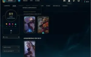 Conta Challenger Flex com Rammus Rei e Riven S2