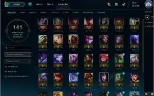 Conta league of legends