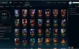 CONTA DE LEAGUE OF LEGENDS