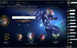 CONTA DE LEAGUE OF LEGENDS