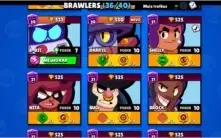 Conta brawl stars 24 skins
