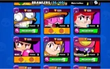 Conta brawl stars 24 skins
