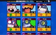 Conta brawl stars 24 skins