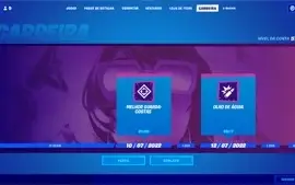 Conta fortnite e com alguns jogos