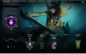 Vendo conta League of Legends