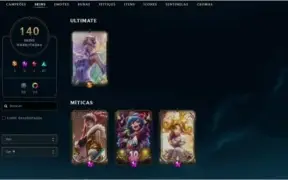 conta platina lol