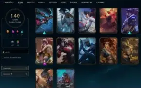 conta platina lol
