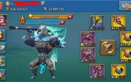 LORDS MOBILE PRÉ T5 | 636M | LAB ELITE LIBERADO