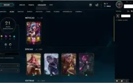 Conta Lol smurf G1