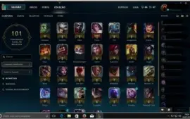 VENDO ACC SMURF COMPLETA +300 REIS EM SKINS