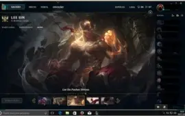 VENDO ACC SMURF COMPLETA +300 REIS EM SKINS