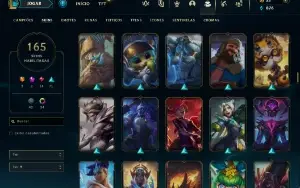 Conta FA com 165 Skins BARATINHA