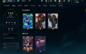 Conta FA com 165 Skins BARATINHA