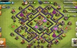 Clash of Clans CV8 (com todas as defesas full) BARATO