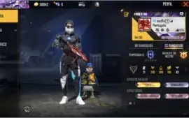 CONTA DE FREE FIRE COM ANGELICAL BARATA