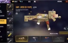 CONTA DE FREE FIRE COM ANGELICAL BARATA