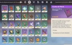 MELHOR CONTA 5* - DILUC, VENTI, KLEE, QIQI + TÚMULO DO LOBO