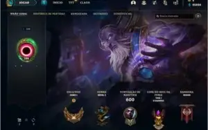 CONTA LOL LVL 388/GOLD 1/197 SKINS/ TODOS OS CAMPEÕES/30K EA