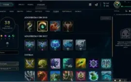 ACC LEAGUE OF LEGENDS GOLD 1 EX DIAMANTE
