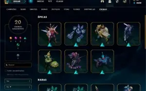 Conta lol high elo