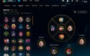 Conta lol high elo