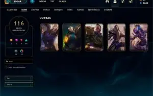 Conta lol high elo