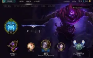 Conta League Of Legends - Diamante V  - 104 Champs - 38 Skin