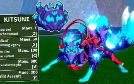 Conta com kitsune 450 de maestria level máximo (2600)