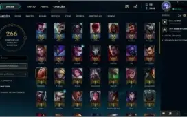C-onta LOL 83 champs 44 skins