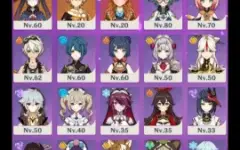 Ayaka + Childe + Zhongli + Albedo + Keqing c1 + Mona