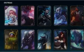 conta d4 70% wr 2020, 48 skins