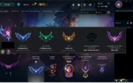 Conta league of legends 698 skins nivel 893