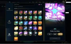 Conta Lol Todas As Skins Do Jogo!